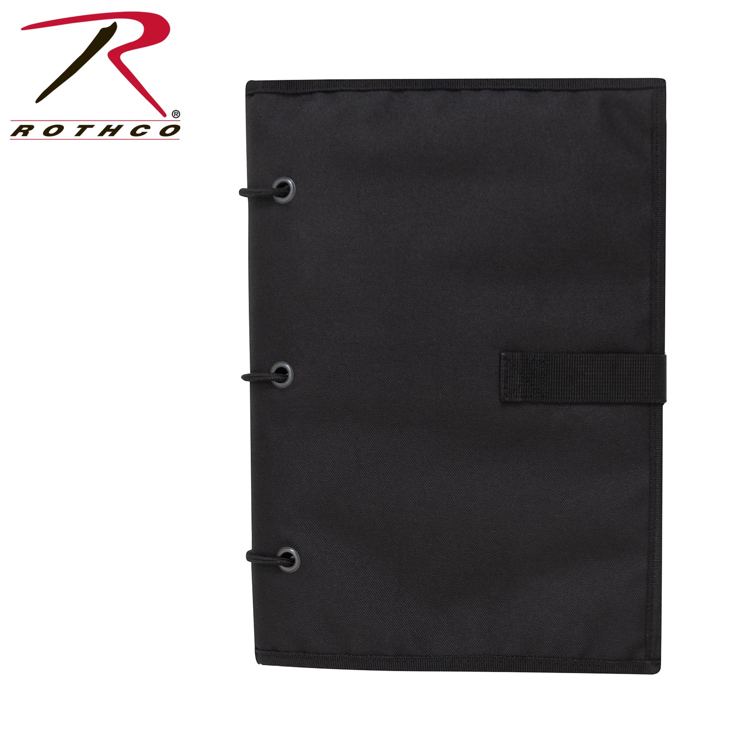 Rothco Hook & Loop Patch Book Black – Organize and Display Your Morale Patches