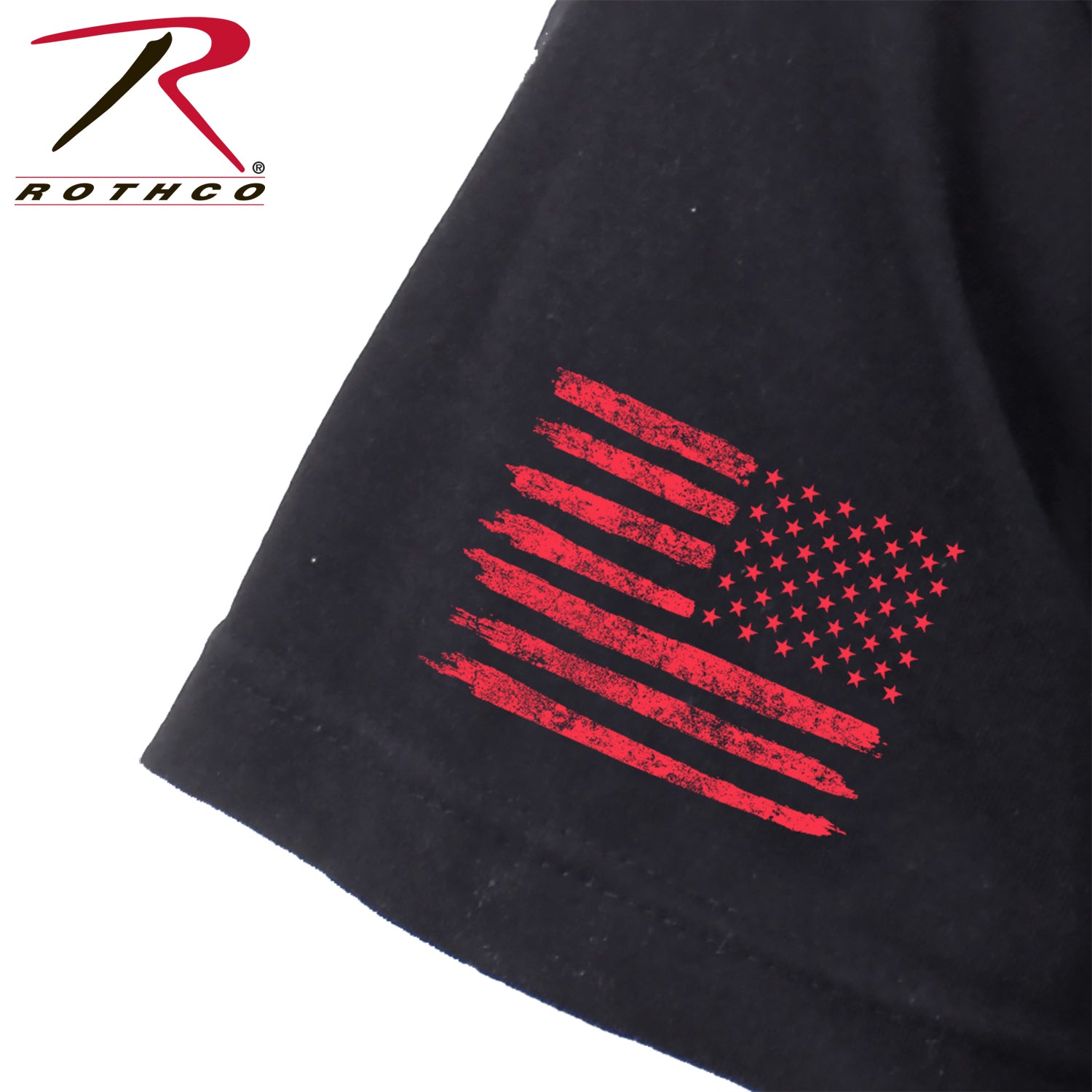 Rothco Athletic Fit R.E.D. Remember Everyone Deployed T-Shirt Black Size M