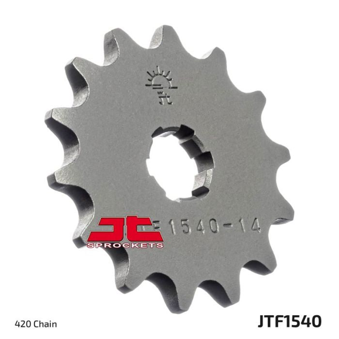 JT Sprocket Front Steel Sprocket for Kawasaki 14 Tooth JTF1540.14