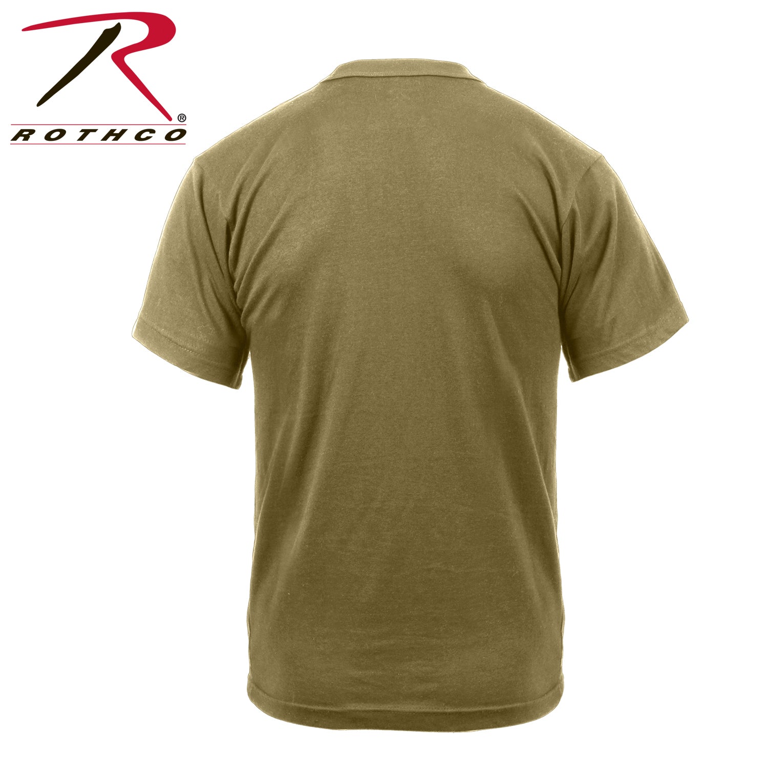 Rothco Freedom Isn't Free T-Shirt Coyote Brown Size Small