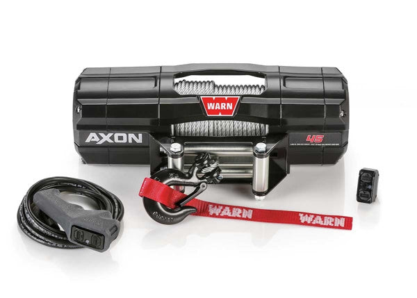 WARN Winch Axon 45 with Wire Rope - Heavy-Duty Off-Road Recovery Winch