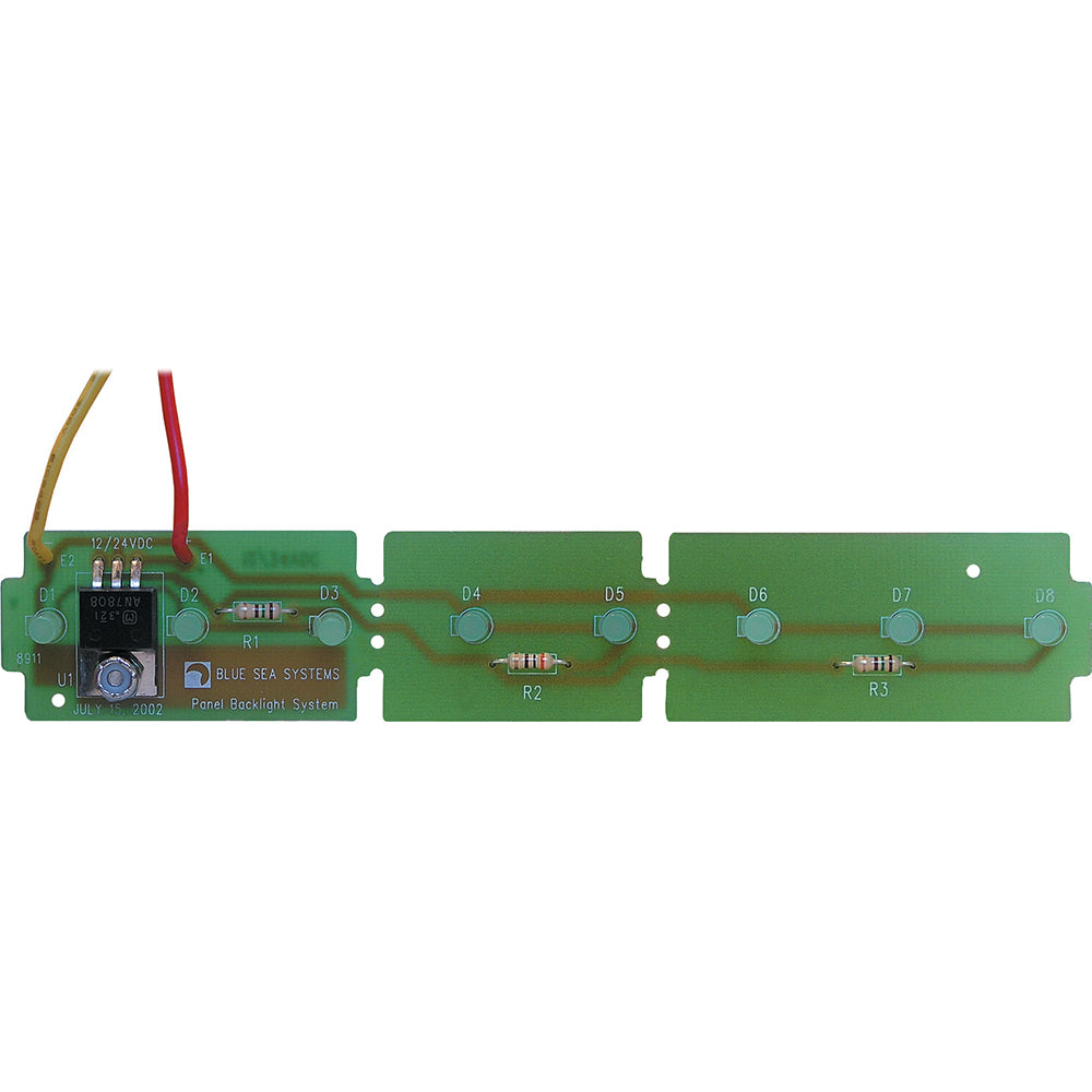 Blue Sea Systems 8384 4-Position Label Backlight Kit for Circuit Breaker Panels
