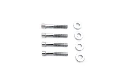 Colony Caliper Mount Bolt Kit Allen Type Chrome for Harley Davidson Big Twins (1972-1980) by Colony