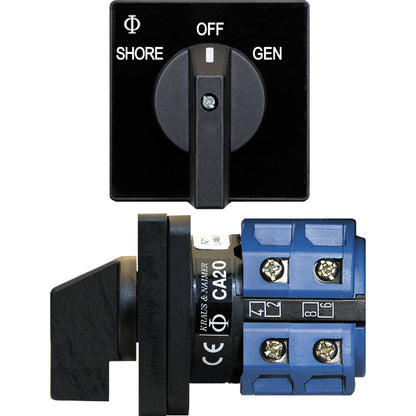 Blue Sea Systems 9009 AC 120VAC Heavy Duty Switch with 2-Position and Off