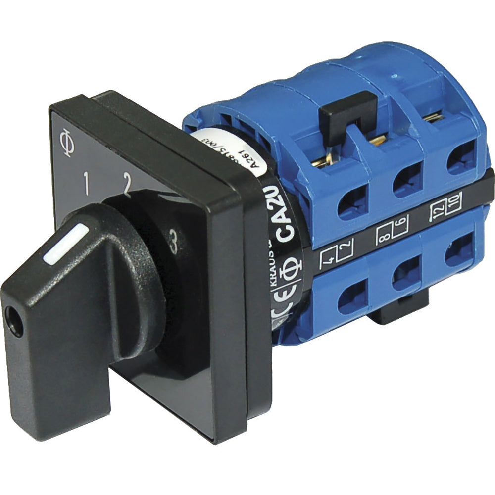 Blue Sea Systems 9010 AC 120VAC 32A Heavy Duty Switch with 3-Position and Off Function