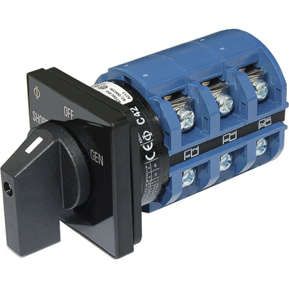 Blue Sea Systems 9019 AC 240VAC 63A Double-Position Switch for Industrial Applications