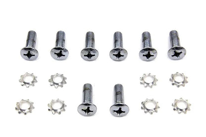 Colony Tappet Block Screw Kit Chrome for Harley Davidson FL (1950-1953) by Colony