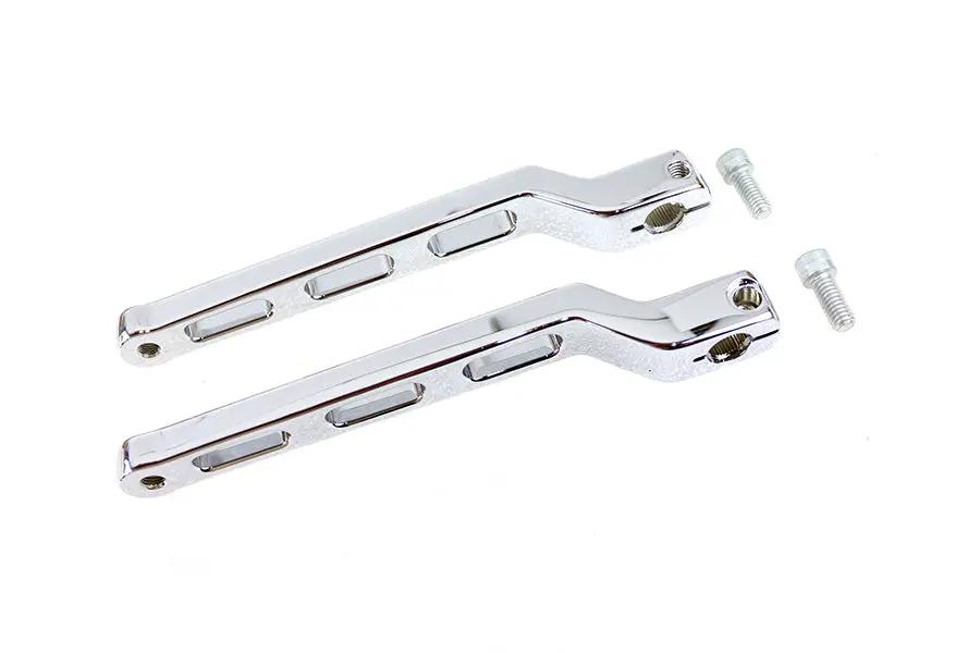 V-Twin Extended Heel Toe Shifter Lever Set Chrome for Harley-Davidson FLST Models by V-Twin