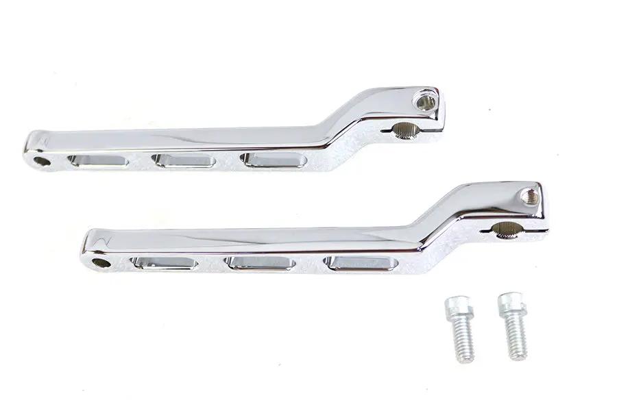V-Twin Extended Heel Toe Shifter Lever Set Chrome for Harley-Davidson FLST Models by V-Twin