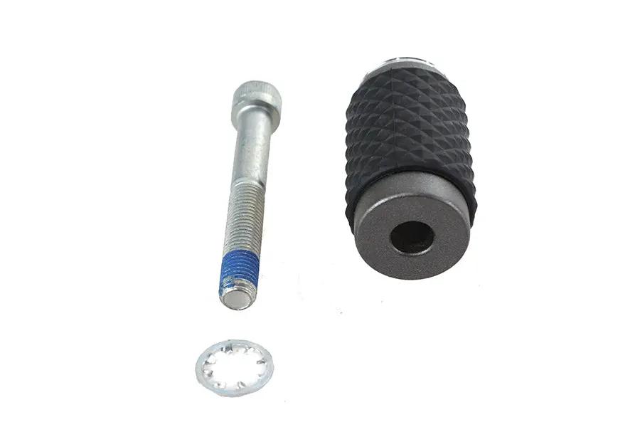 V-Twin NYC Shifter Peg with Machined Detail and Rubber Grip - Part #33600383 by V-Twin