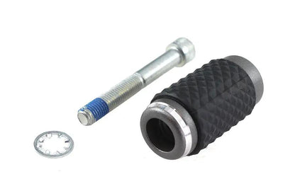 V-Twin NYC Shifter Peg with Machined Detail and Rubber Grip - Part #33600383 by V-Twin