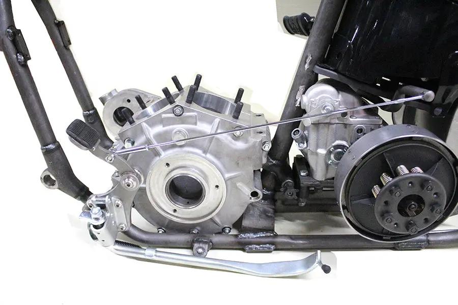AEE Jockey Clutch Pedal Kit Stainless Steel for Harley Davidson FL Models by AEE