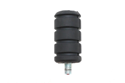 V-Twin M8 Shifter Footpeg - Black Rubber Foot Peg for Harley Davidson Touring Models by V-Twin