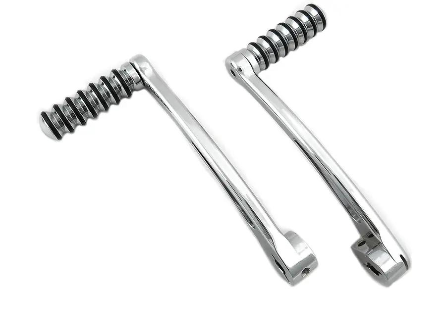 V-Twin Chrome Heel Toe Shifter Lever Set for Harley Davidson FLT Models (Part #77512) by V-Twin
