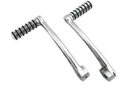 V-Twin Chrome Heel Toe Shifter Lever Set for Harley Davidson FLT Models (Part #77512) by V-Twin