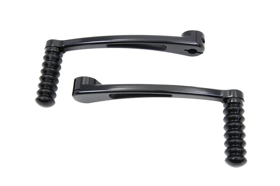 V-Twin Black Heel Toe Shifter Lever Set for Harley Davidson FLT 1986-1995 by V-Twin