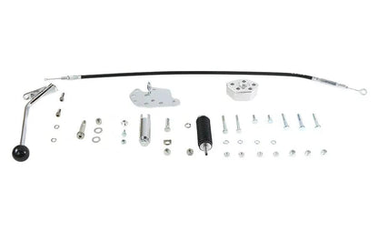 V-Twin Chrome Jockey Clutch Pedal Kit with Footpeg Mount Bars – Part 21-0114 by V-Twin