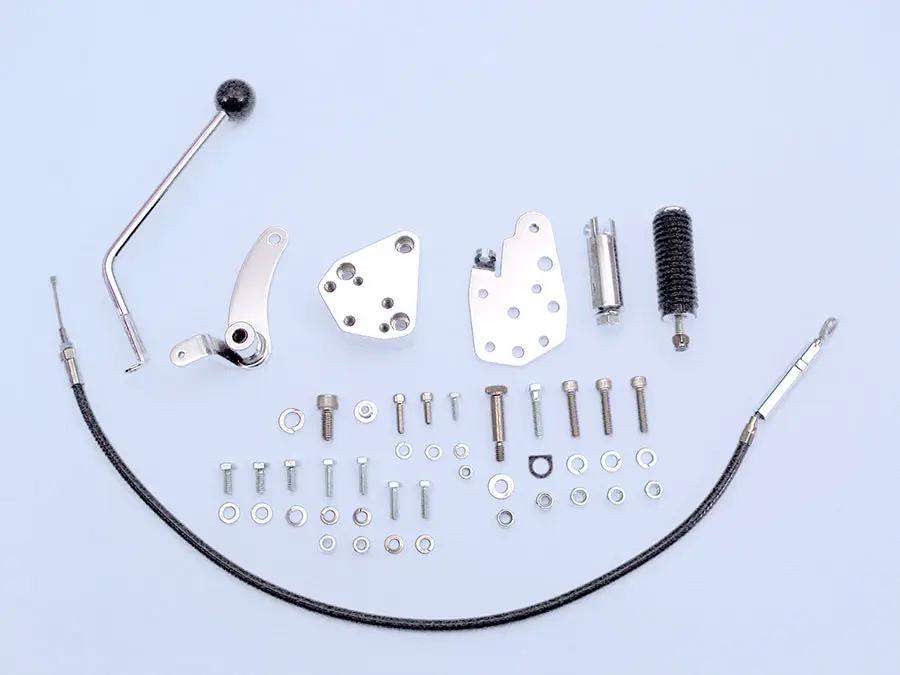 V-Twin Chrome Jockey Clutch Pedal Kit for Harley Davidson FXST Models by V-Twin