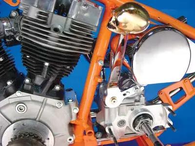 V-Twin Jockey Shifter Lever - 11-1/8 Inch Length to Hole, Motorcycle Hand Control Part by V-Twin