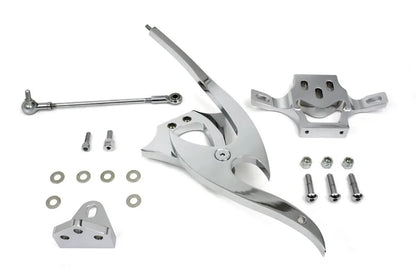 Motorshop Chrome Billet Jockey Shifter Kit for Harley Davidson FXST (1986-1995) by Motorshop