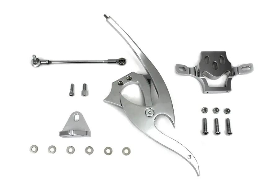 Motorshop Chrome Billet Jockey Shifter Kit for Harley Davidson FXST (1986-1995) by Motorshop