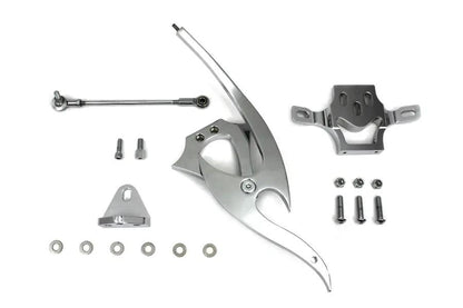 Motorshop Chrome Billet Jockey Shifter Kit for Harley Davidson FXST (1986-1995) by Motorshop