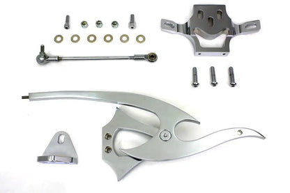 Motorshop Chrome Billet Jockey Shifter Kit for Harley Davidson FXST (1986-1995) by Motorshop