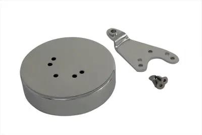 V-Twin Chrome Dust Shield Cover and Shifter Lever Set for Harley Davidson FL Models (Part #70882) by V-Twin