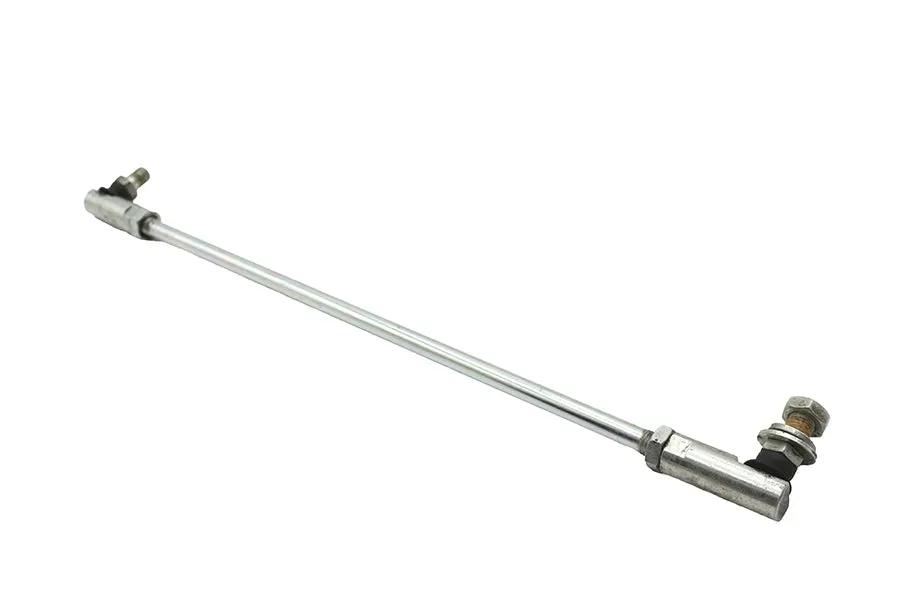 V-Twin 63977 12-Inch Chrome Shifter Rod with Ball Joints for Harley Davidson FLH Models by V-Twin