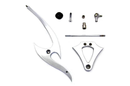 Motorshop Chrome Billet Jockey Shifter Kit for Harley Davidson FL Models by Motorshop