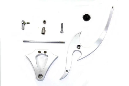 Motorshop Chrome Billet Jockey Shifter Kit for Harley Davidson FL Models by Motorshop