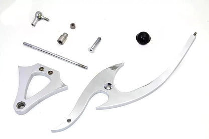 Motorshop Chrome Billet Jockey Shifter Kit for Harley Davidson FL Models by Motorshop