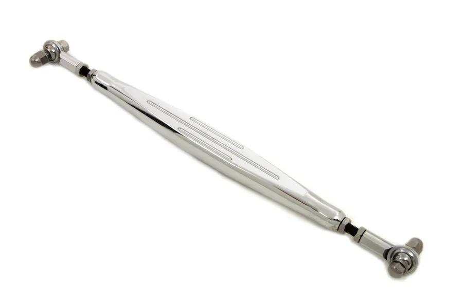 Wyatt Gatling Chrome Ball Milled Shifter Rod, 2 Inch Extended - Part No. 8506 by Wyatt Gatling
