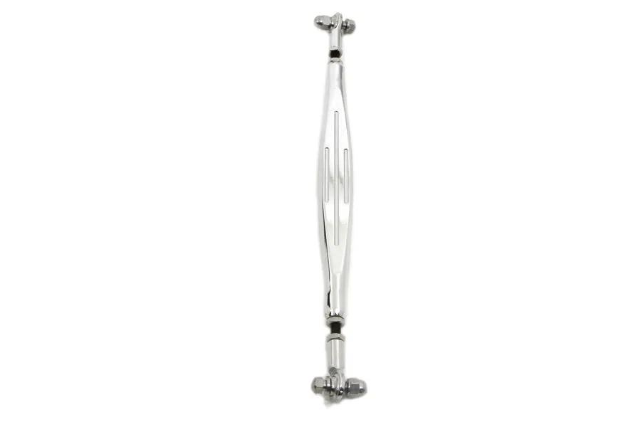 Wyatt Gatling Chrome Ball Milled Shifter Rod, 2 Inch Extended - Part No. 8506 by Wyatt Gatling