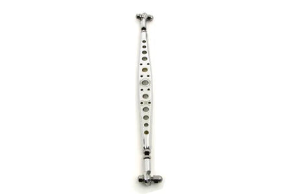 Wyatt Gatling Chrome Drilled Shifter Rod - 16 Inch Length, Part Number 8724 by Wyatt Gatling