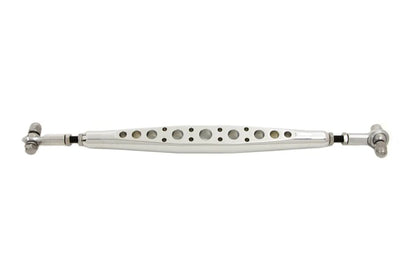 Wyatt Gatling Chrome Drilled Shifter Rod, 14-3/4 Inch Length for FXST Models with Forward Controls by Wyatt Gatling