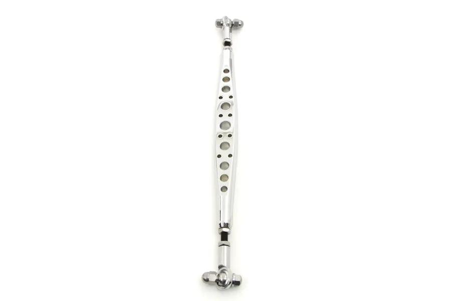 Wyatt Gatling Chrome Drilled Shifter Rod, 14-3/4 Inch Length for FXST Models with Forward Controls by Wyatt Gatling
