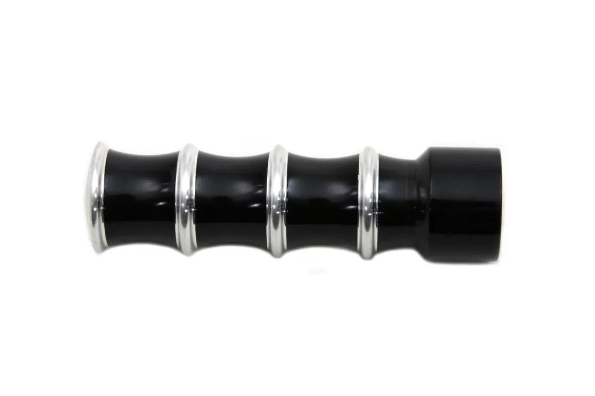 Wyatt Gatling Black Tribal Shifter Footpeg for Harley Davidson Motorcycles by Wyatt Gatling