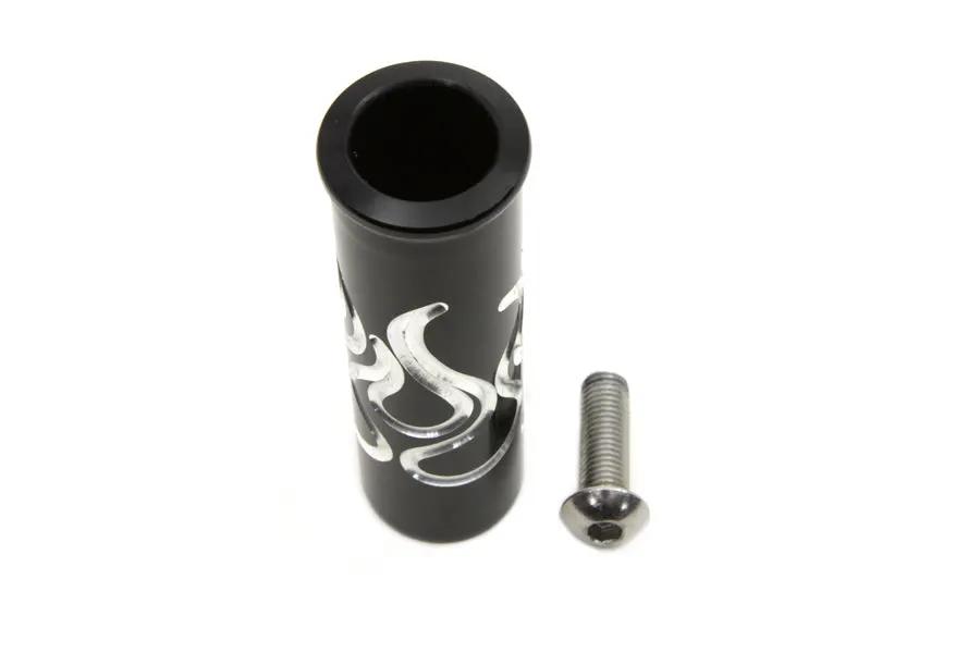 Wyatt Gatling Black Flame Style Shifter Footpeg for Harley Davidson by Wyatt Gatling