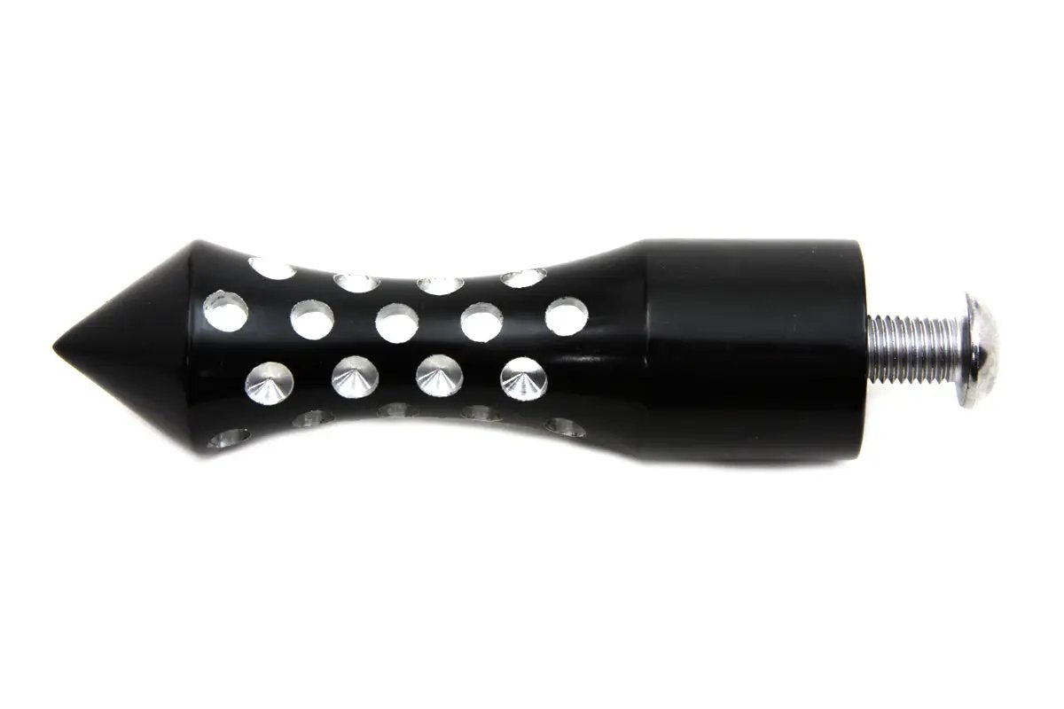 V-Twin Black Agostinni Shifter Footpeg Spike Style for Harley Davidson by V-Twin