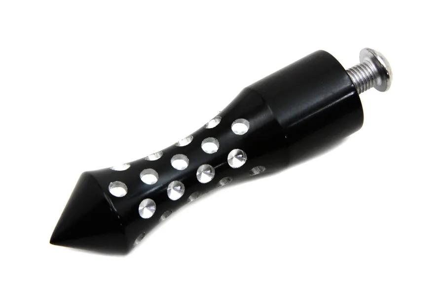 V-Twin Black Agostinni Shifter Footpeg Spike Style for Harley Davidson by V-Twin