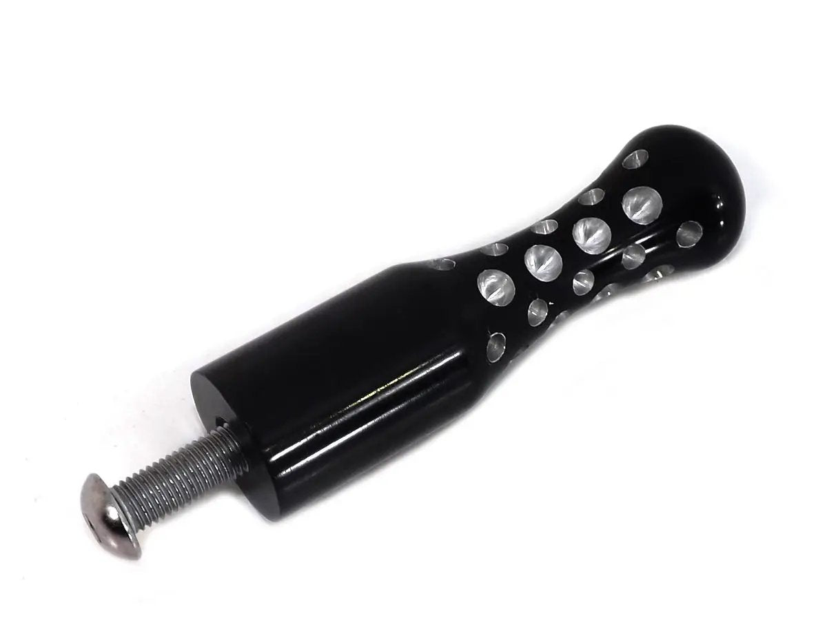 Wyatt Gatling Black Agostinni Shifter Footpeg Contour Style for Harley Davidson by Wyatt Gatling