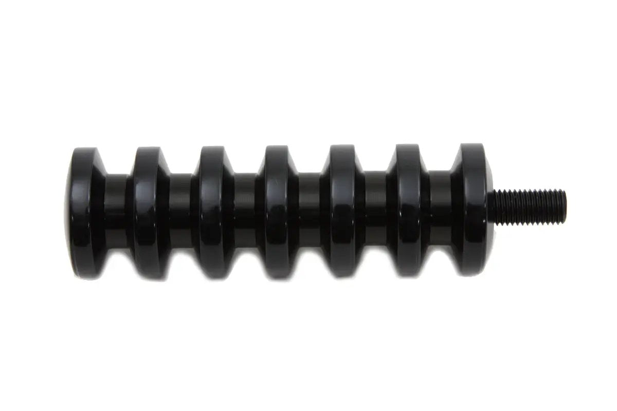 Wyatt Gatling Black Grooved Shifter Peg for Harley Davidson by Wyatt Gatling
