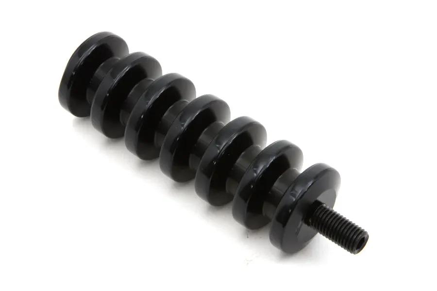 Wyatt Gatling Black Grooved Shifter Peg for Harley Davidson by Wyatt Gatling
