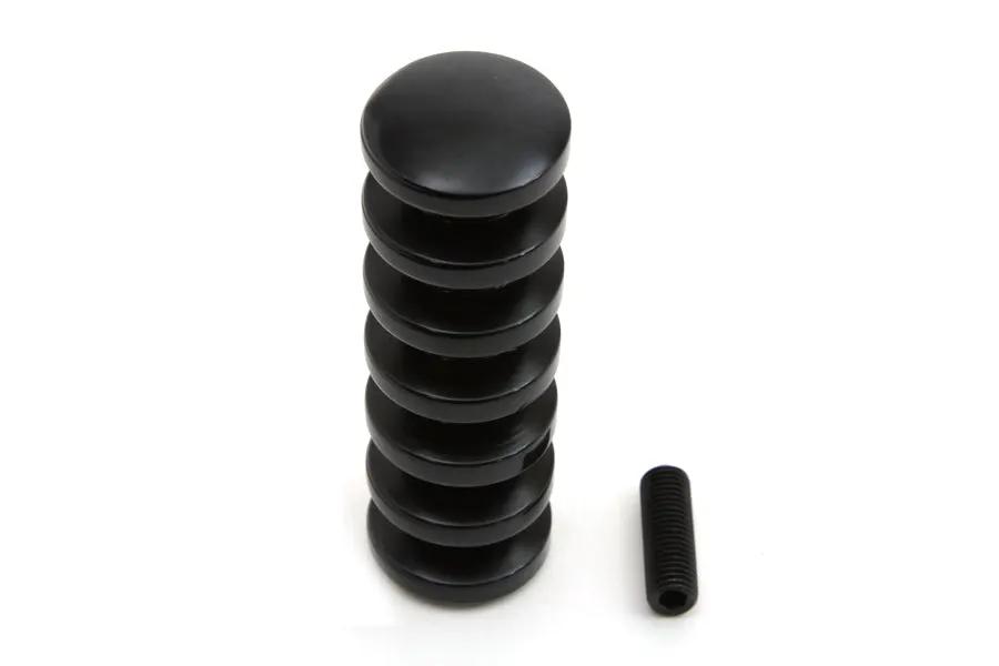Wyatt Gatling Black Grooved Shifter Peg for Harley Davidson by Wyatt Gatling