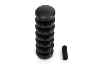 Wyatt Gatling Black Grooved Shifter Peg for Harley Davidson by Wyatt Gatling