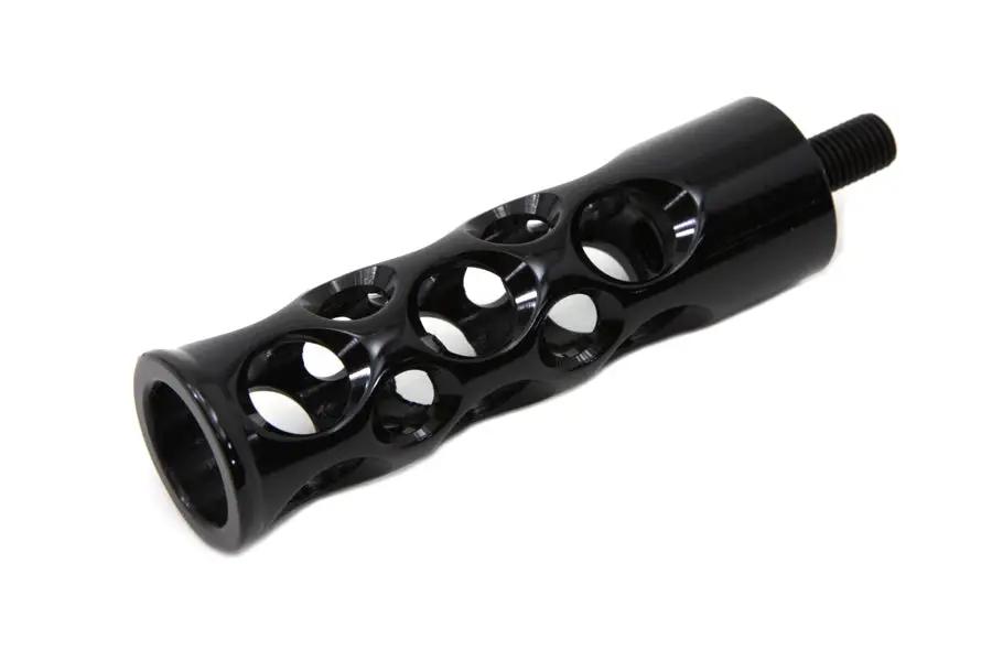 V-Twin Black Swiss Cheese Shifter Peg for Harley Davidson Models by V-Twin