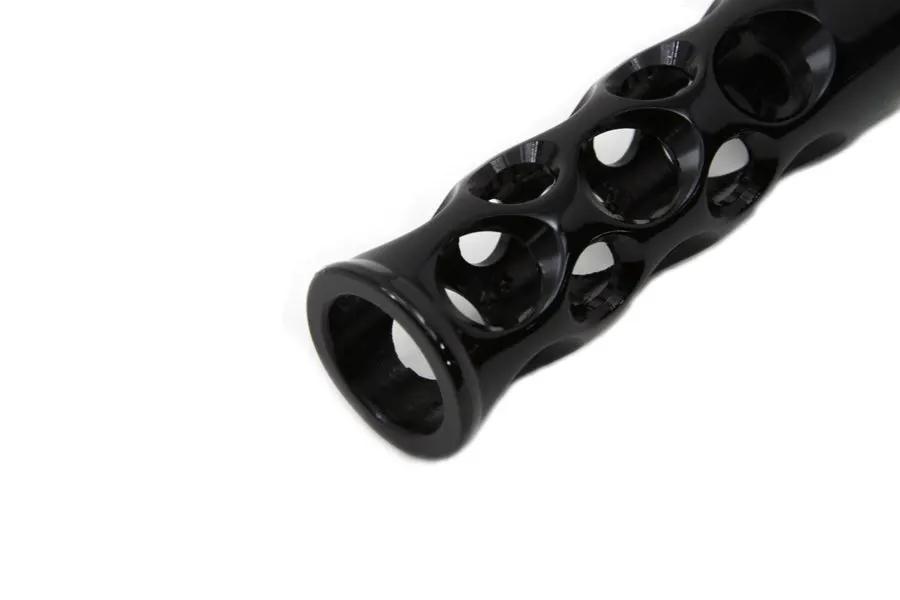 V-Twin Black Swiss Cheese Shifter Peg for Harley Davidson Models by V-Twin