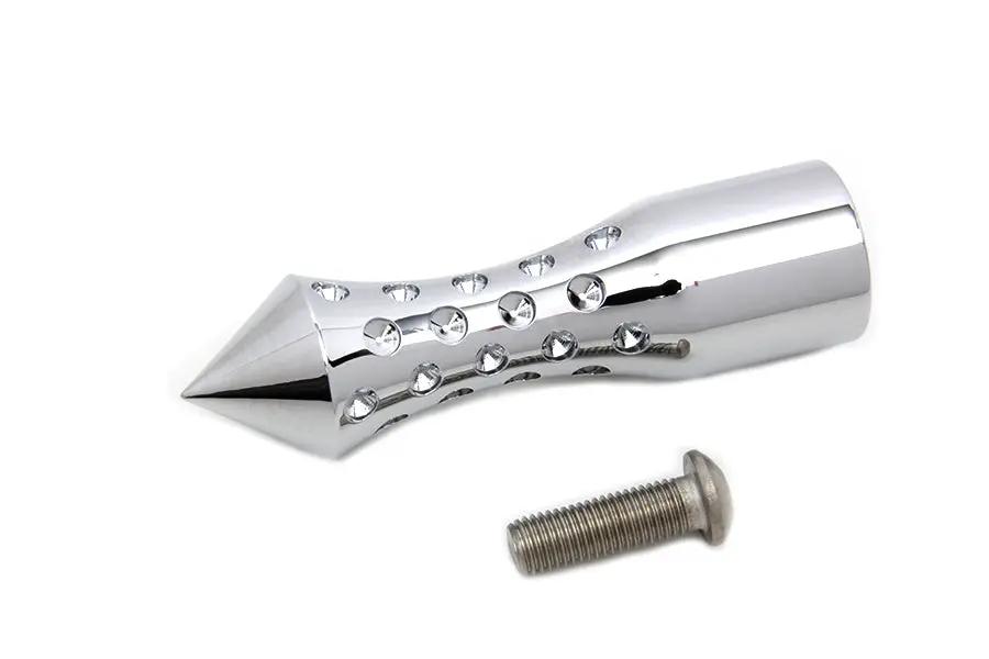 V-Twin Chrome Agostinni Spike Style Shifter Footpeg for Harley Davidson by V-Twin