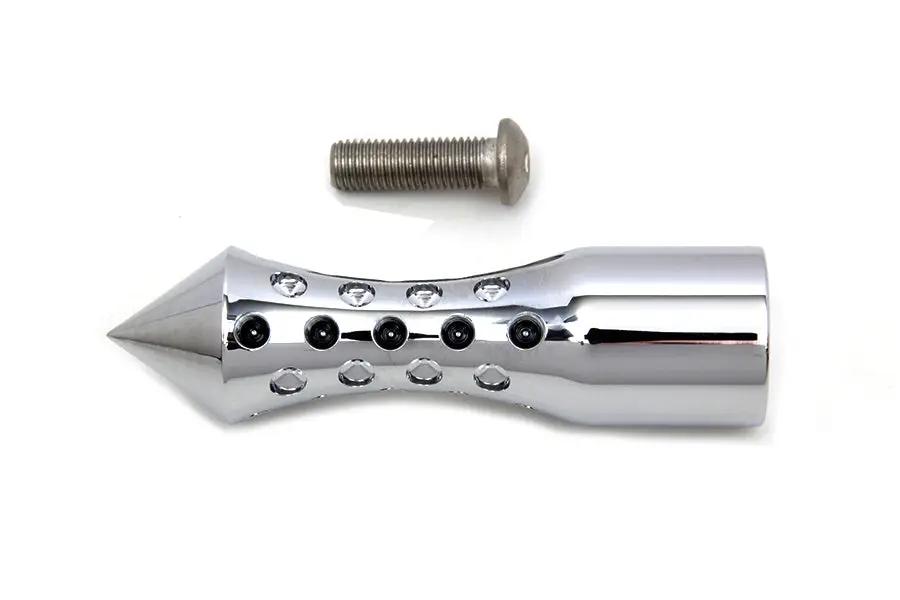 V-Twin Chrome Agostinni Spike Style Shifter Footpeg for Harley Davidson by V-Twin